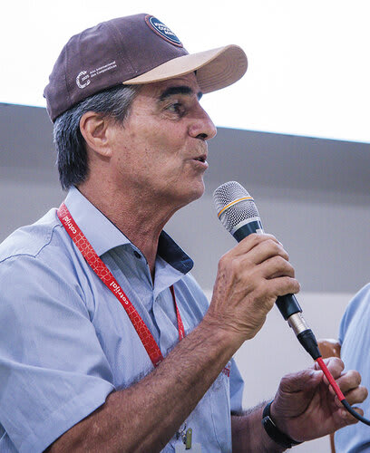 O superintendente de Produção Vegetal da Cotrijal, Gelson Melo de Lima, participou da assembleia na ONU