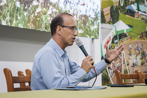 Gabriel Colle, diretor-executivo do Sindag, destaca o trabalho feito com drones