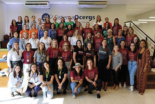 Público feminino prestigiou fala da jornalista Tábata Poline