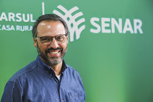 Superintendente do Senar-RS, Eduardo Condorelli, fala sobre aliar tecnologia e educação