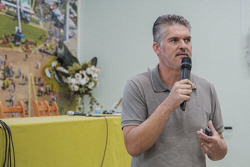 Daniel Nascimento,  vice-presidente da Fenseg