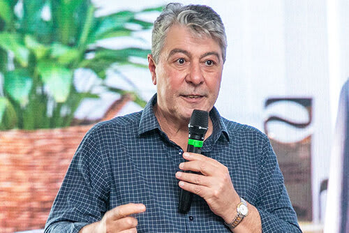 Fernando Lemos, presidente do Banrisul, na Expodireto