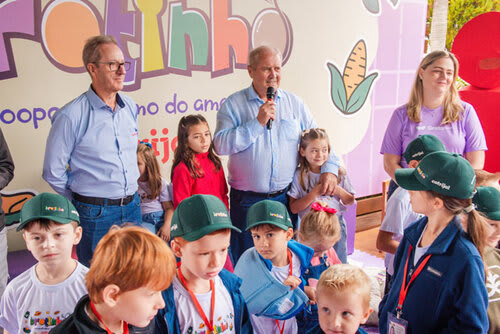 Líderes da cooperativa participaram das atividades ao lado dos filhos e netos