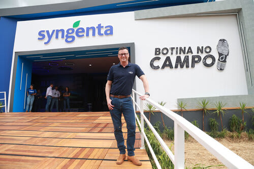 Presidente da Syngenta Proteção de Cultivos Brasil, André Savino, destaca posicionamento da empresa líder de mercado